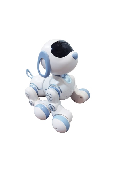 scntoys Uzaktan Kumandalı Şarjlı Çok Fonksiyonlu Eğitici ve Öğretici İnteraktif Akıllı Robot Köpek Kumandalı
