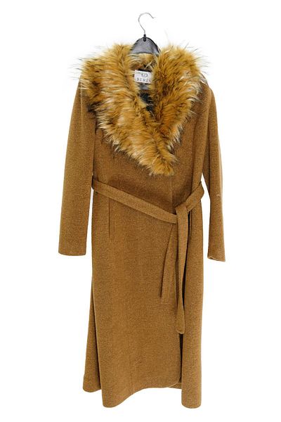 Berin 5430 BERIN BUCKLE FURED INTERMEDIATE COAT