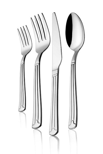 Avcı Moonlight 24 Piece Fork Spoon Knife Set