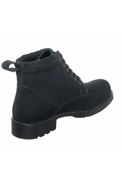 İriadam 41-42-43-44 Numara F632 Siyah Yağlı Dana Nubuk Rahat Geniş Kalıp Süspansiyonlu Taban Üst Kalite Büyü