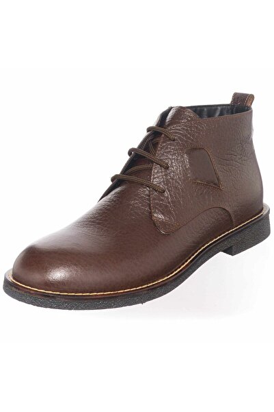 Genel Markalar 45-46-47-48-49-50 Numara Cs501 Kahve Rolax Deri Vip Büyük Numara Erkek Bot