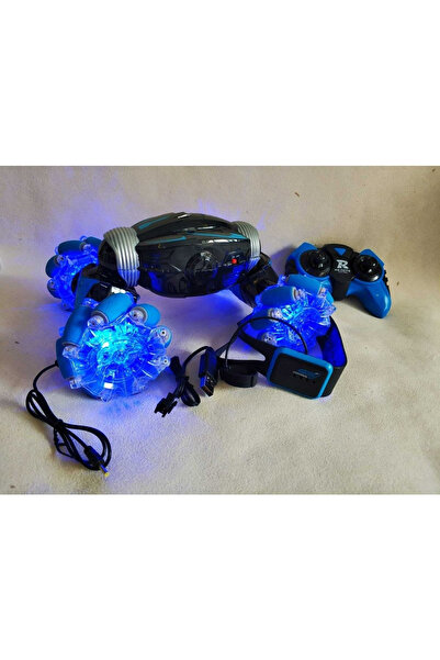 Genel Markalar Bilek Kontrol Şarjlı Bilekten Kumandalı Stunt Car Twist Akrobat Araba