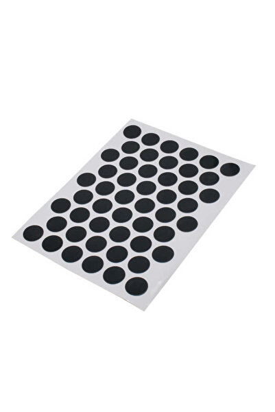 Pasific Yapışkanlı Vida Tapası Vida Kapatıcı Antrasit 100 Adet