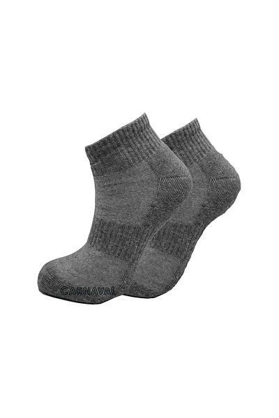 CARNAVAL SOCKS Сиви хавлиени ботуши
