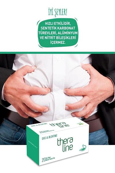 Theraline Gas & Bloating Herbal Tea (3 Boxes)