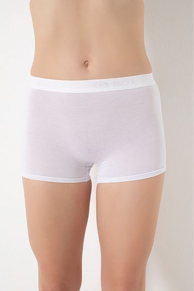 SİA LESS Boxer pentru femei din bambus moale, elastic și respirabil