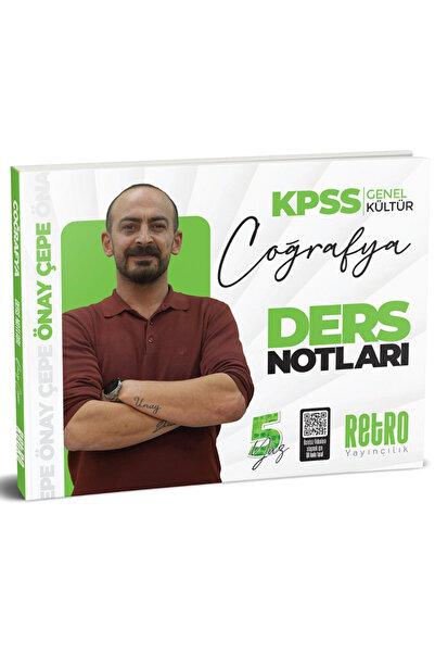 RETRO YAYINCILIK 2026 Kpss Genel Kültür 5yüz Coğrafya Ders Notu Retro Yayınları