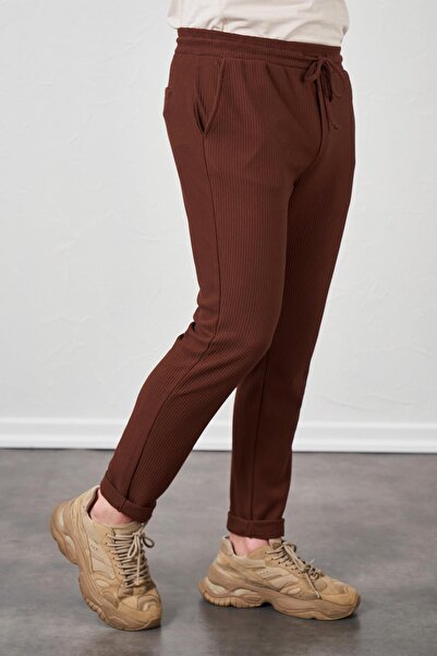 TENA Men's Ottoman Fabric Earth Pants