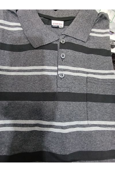 couis Polo Collar with Pockets Short Sleeves