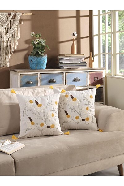 Kardelen Sunshine Спеціальний дизайн Декоративна наволочка з вишивкою Punch