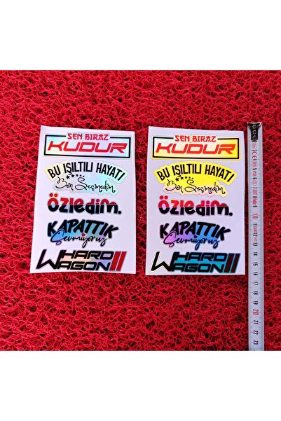 CEBECİOTO مجموعة من 2 ملصق زجاجي على شكل فراشة