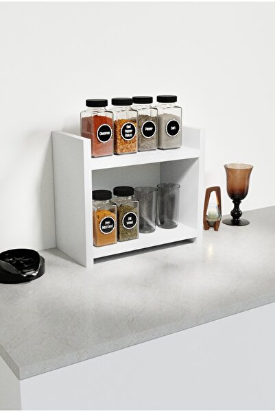 Genel Markalar Tezgah Üstü Baharatlık Rafı