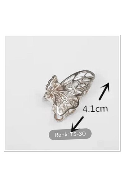 NEW HİLL Agrafă metalică strânsă de dimensiuni mici -4 cm