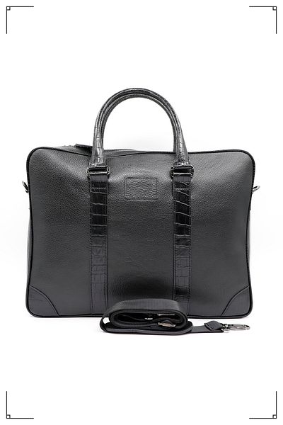 Derimo Leather حقيبة جلدية أصلية وحقيبة كمبيوتر محمول