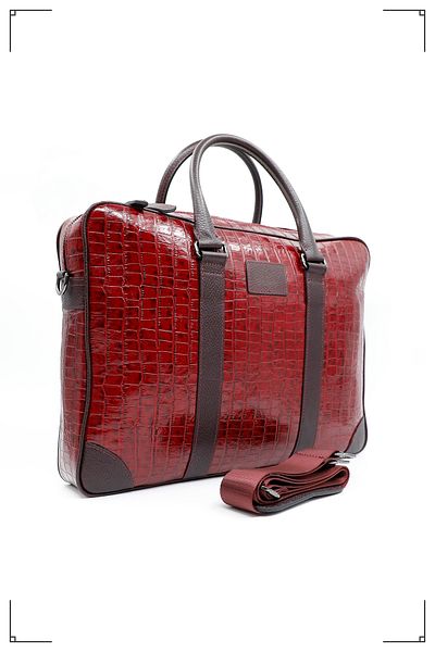Derimo Leather حقيبة جلدية أصلية وحقيبة كمبيوتر محمول