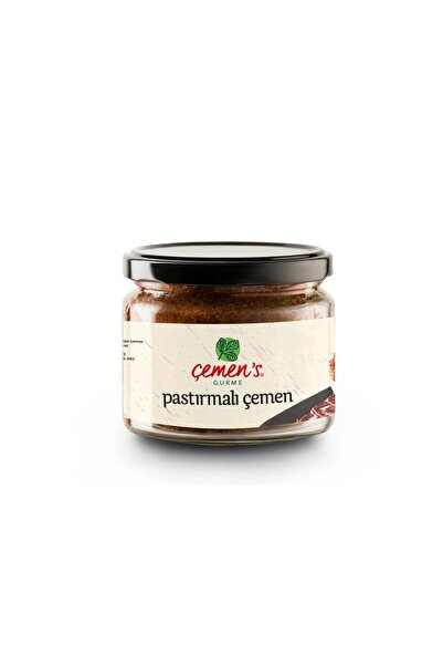 Çemen's Ev Yapımı Pastırmalı Çemen Kahvaltılık Katkısız Doğal 200 gr Kayseri