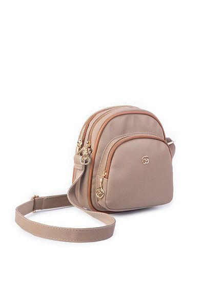 Nas Bag Geantă de damă Mink Tan - Model Buzzy