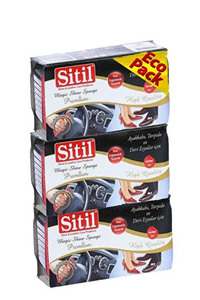 İRHANLAR Sitil Ayakkabı Süngeri Stil Ayakkabı Parlatıcı Deri Araç Motor Lasti...