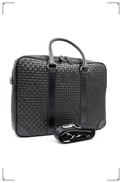 Derimo Leather حقيبة جلدية أصلية وحقيبة كمبيوتر محمول