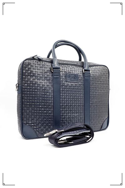 Derimo Leather حقيبة جلدية أصلية وحقيبة كمبيوتر محمول