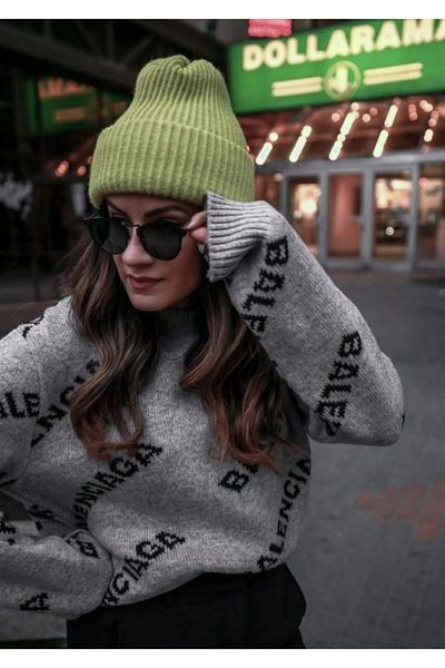 MinaCarin Unisex Ribbed Soft Basic Beret