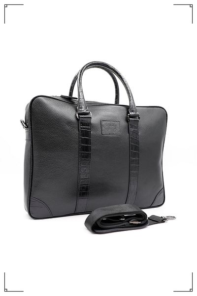 Derimo Leather حقيبة جلدية أصلية وحقيبة كمبيوتر محمول