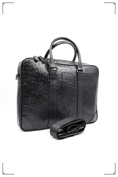 Derimo Leather حقيبة جلدية أصلية وحقيبة كمبيوتر محمول