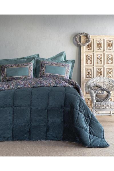 Apricitas HOME APRİCİTAS UYKU SETİ SOFTLY HARMONY GREEN ÇİFT KİŞİLİK