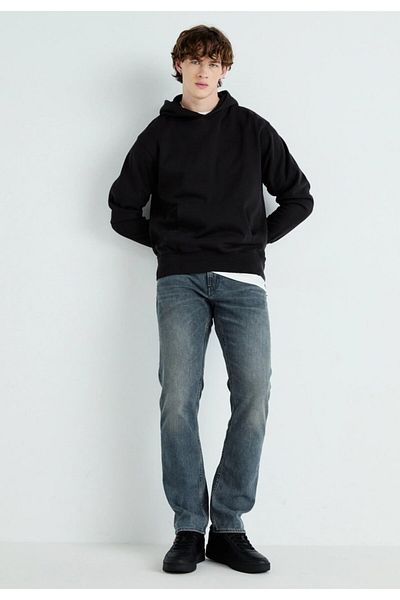 EÇ AKSESUAR 3 Thread Unisex Hoodie Sweathirt - Hooded and Printed Fm1.16Sa