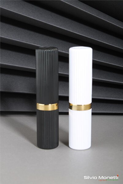 Silvio Monetti Siyah Özel Tasarım Ruj Model Gazlı Çakmak 24csm834pr01