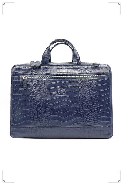 Derimo Leather حقيبة كمبيوتر محمول وحقيبة من الجلد الطبيعي