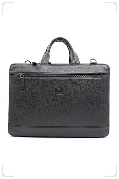 Derimo Leather حقيبة كمبيوتر محمول وحقيبة من الجلد الطبيعي