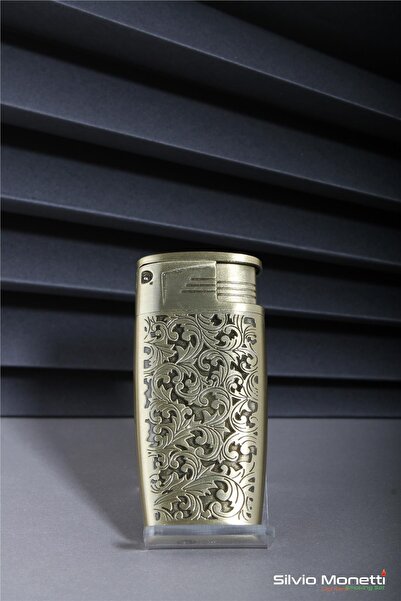 Silvio Monetti Bronz Özel Tasarım Gazlı Çakmak 24csm822mr03