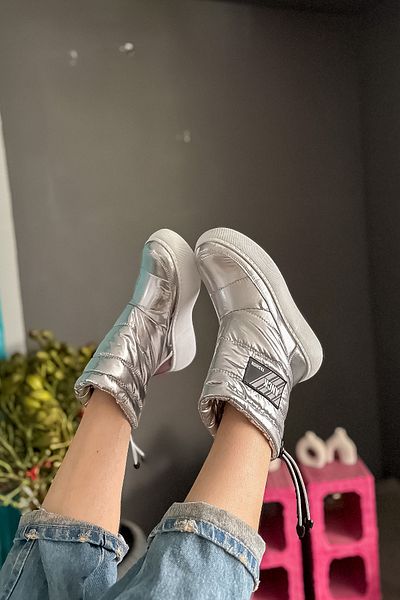 SHOEBELLAS Arow Silver Label Λεπτομερείς γυναικείες μπότες