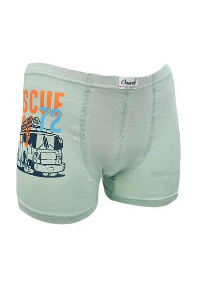 Onurel Pachet de 5 boxeri din lycra cu imprimeu pentru pompieri în culori mixte