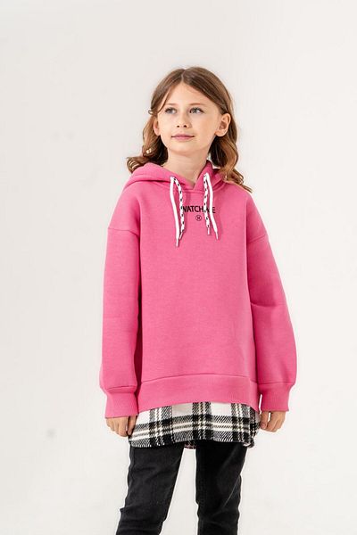 GİYİCEM Girl's Hooded Three Yarn Sweat