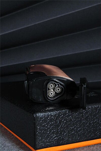 Silvio Monetti Rose Renk Üç Pürmüzlü Gazlı Çakmak 24csm905mr02