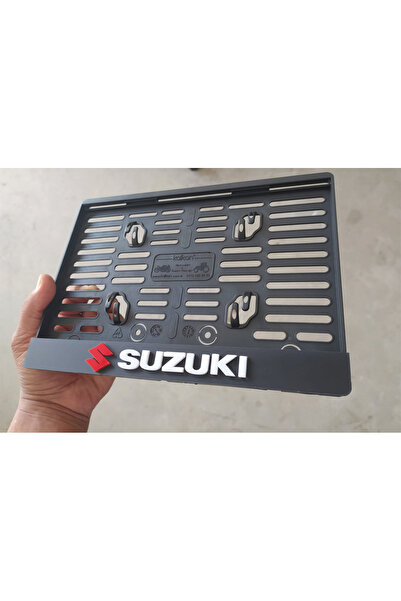 Genel Markalar Kabartma Yazılı Suzuki  Uyumlu Takmatik Motorsiklet MAT Pleksi...