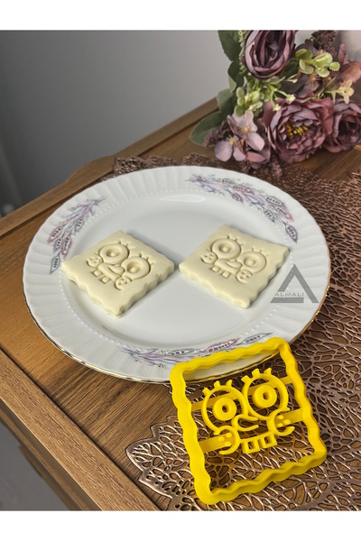 Almalı قالب كوكيز إسفنجي بوب (مفرد)