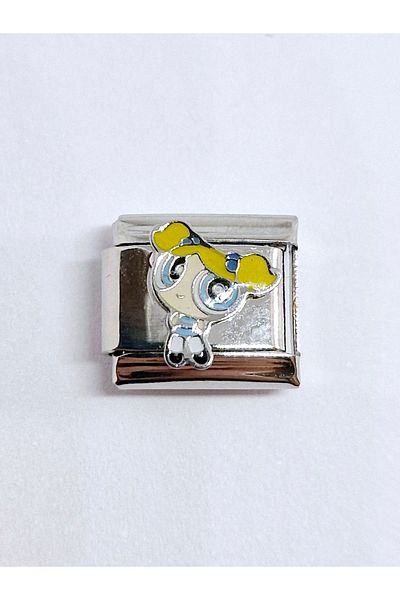 RoseCo00 Powerpuff Girls Italian Steel Bracelet Charm