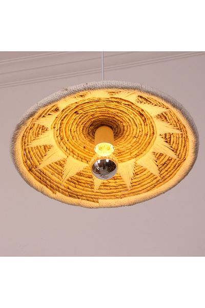 Mylamp Inka 40X9 cm Diameter - Natural Abaca Lighting