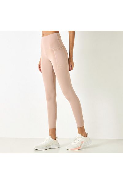 Kappa Solid Leggings with Elasticated Waistband and Pockets