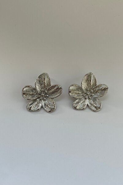 Lavian Accessories Jasmine Gümüş Çiçek Küpe