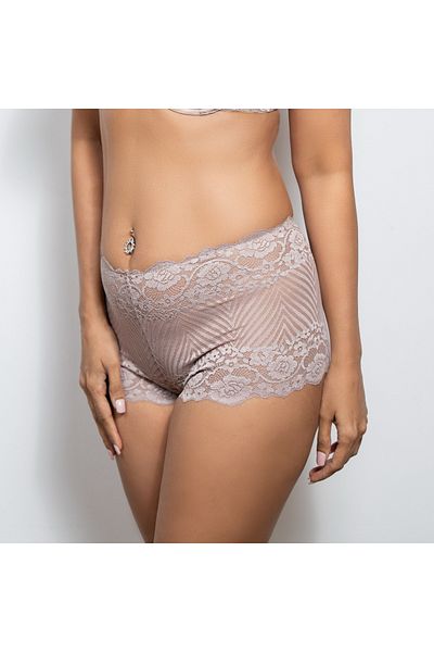 Aadaraya Lace Detail Boyshort Briefs