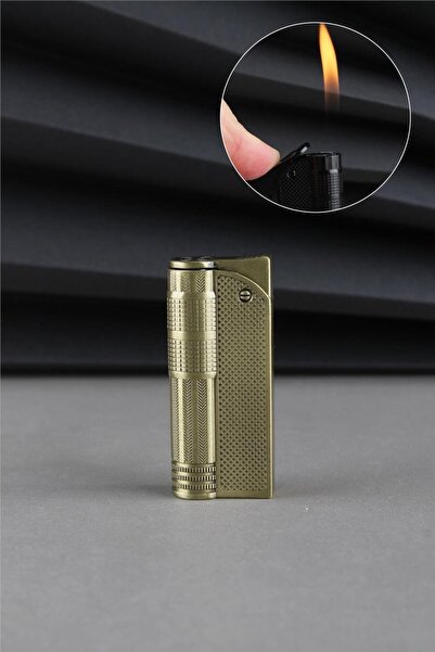 Silvio Monetti Muhtar Model Özel Tasarım Bronz Gazlı Çakmak CAKSM053M