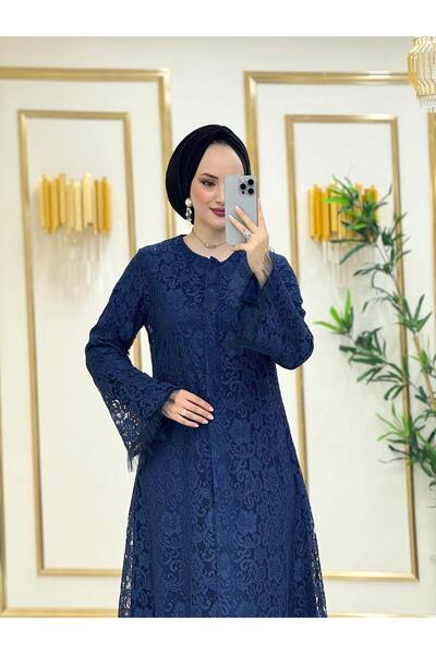 EfsaModa Güpürlü Abiye Ferace