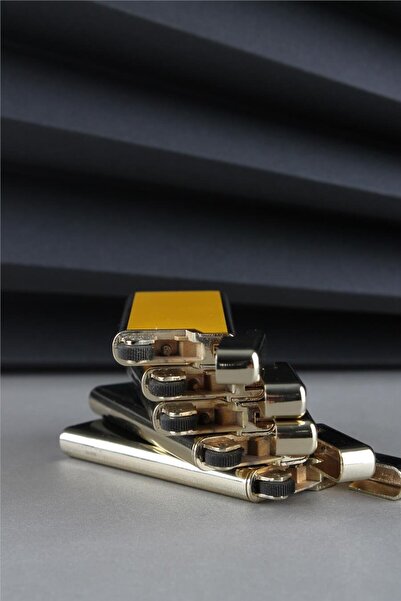 Silvio Monetti Özel Tasarım Kapaklı Alevli Lacivert Gazlı Çakmak Caksm038t