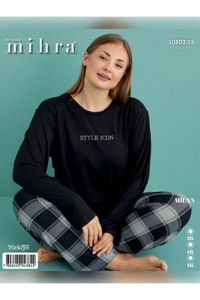 Mihra Milan Large Size Pajamas Set