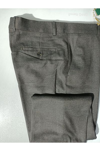 LAMPART Canteks Flanell Cashew Wool Fabric Pants