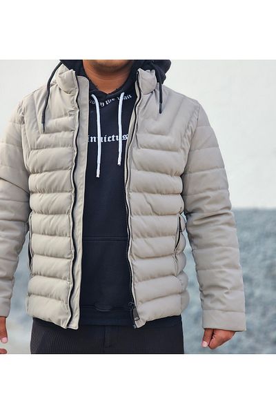 Malkan Men's Sports Carbon Leather Coat